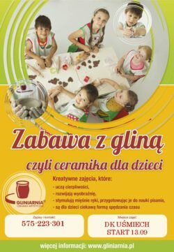 Plakat Zabawa gliną