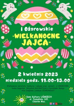 Plakat Wielkanocne jajca - warsztaty